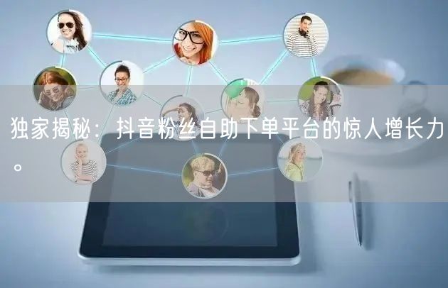 独家揭秘：抖音粉丝自助下单平台的惊人增长力。